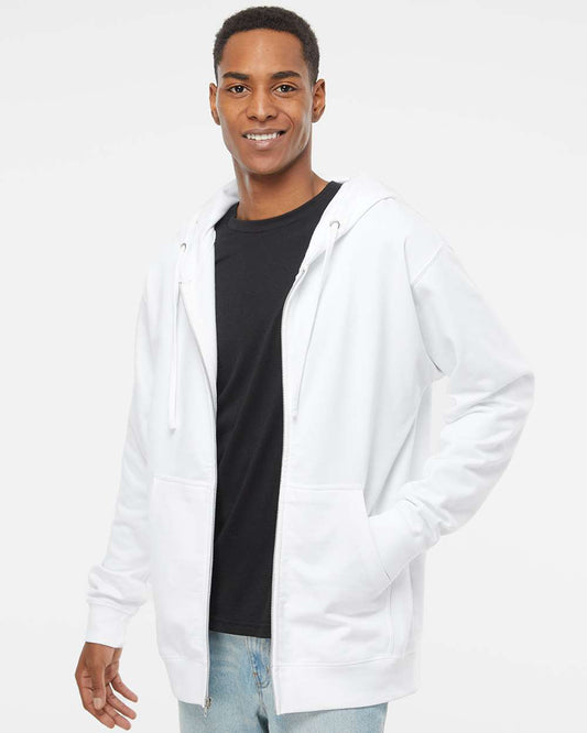 Independent Trading Co. Unisex Midweight Full-Zip Hooded Sweatshirt